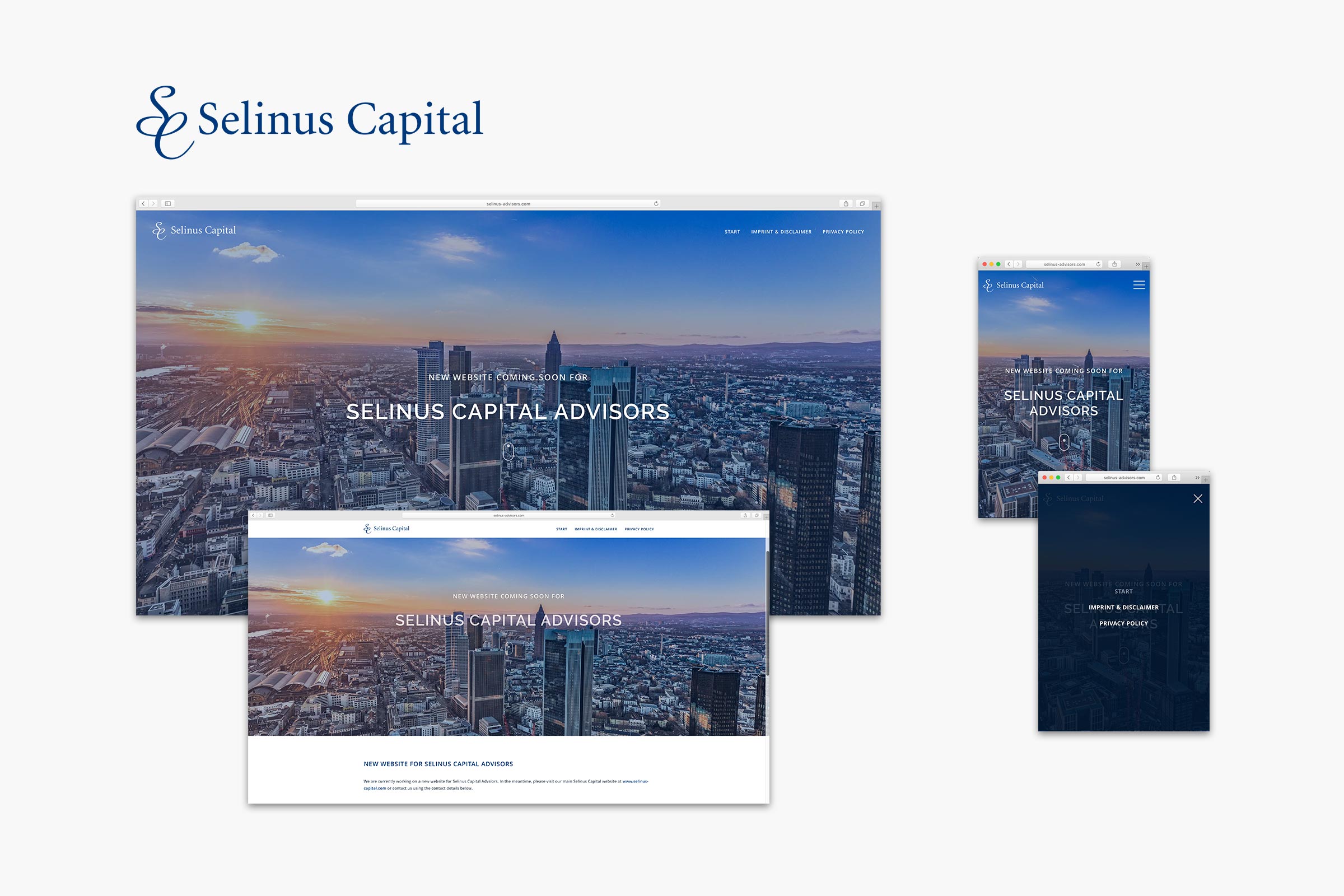Übersicht Webseitenprojekt